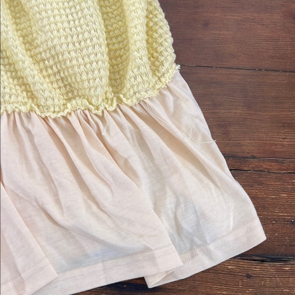 Blakeley mixed media Yellow Tank Top - Picture 4 of 6